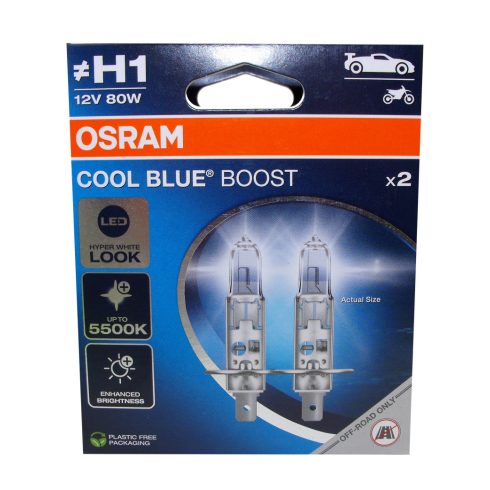 H1 12V 80W COOL BLUE BOOST 62150CBB